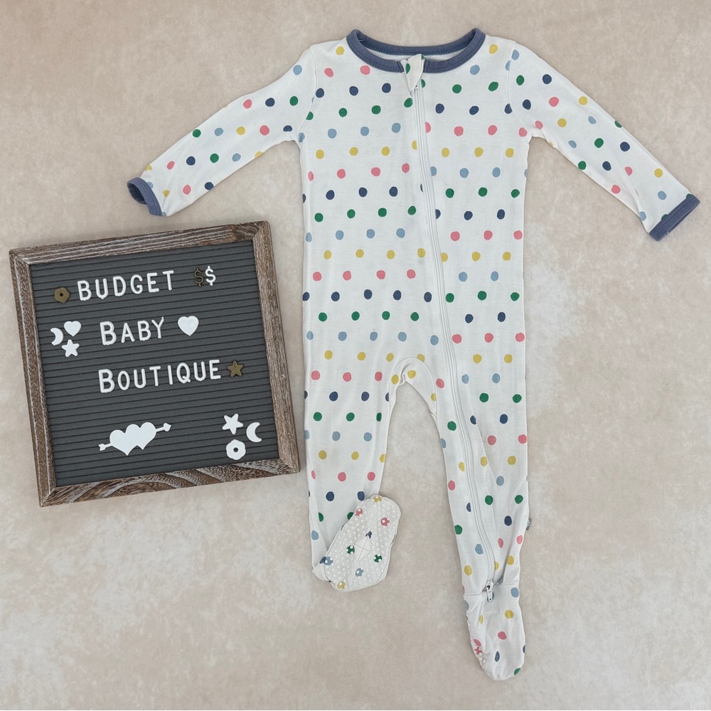 Kyte BABY Colorful Dotted Footie